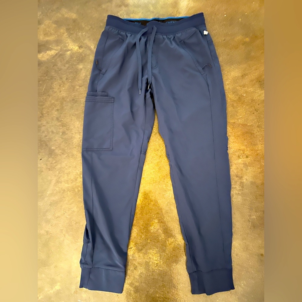 Men’s Cherokee Jogger Scrub Pants, M Short